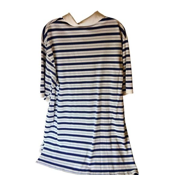 Polo by Ralph Lauren Mens Size XLT Blue Striped Polo Shirt - Picture 2 of 5